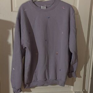 Taylor Swift Lavender Crewneck Sweatshirt